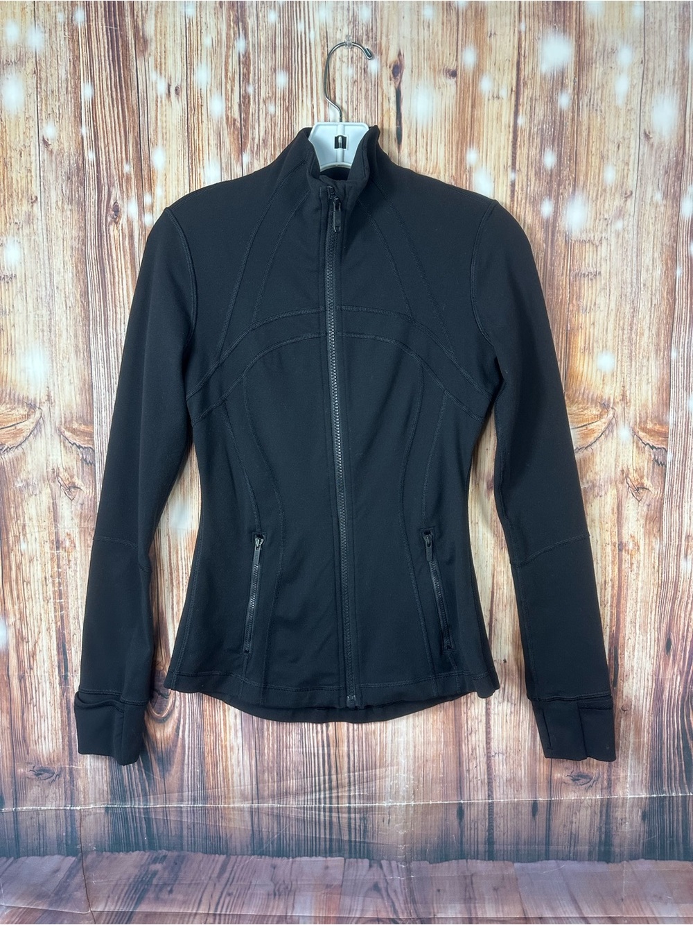 Lululemon Athletica Define Women's Zip-Front Active Jacket In Black Size 4